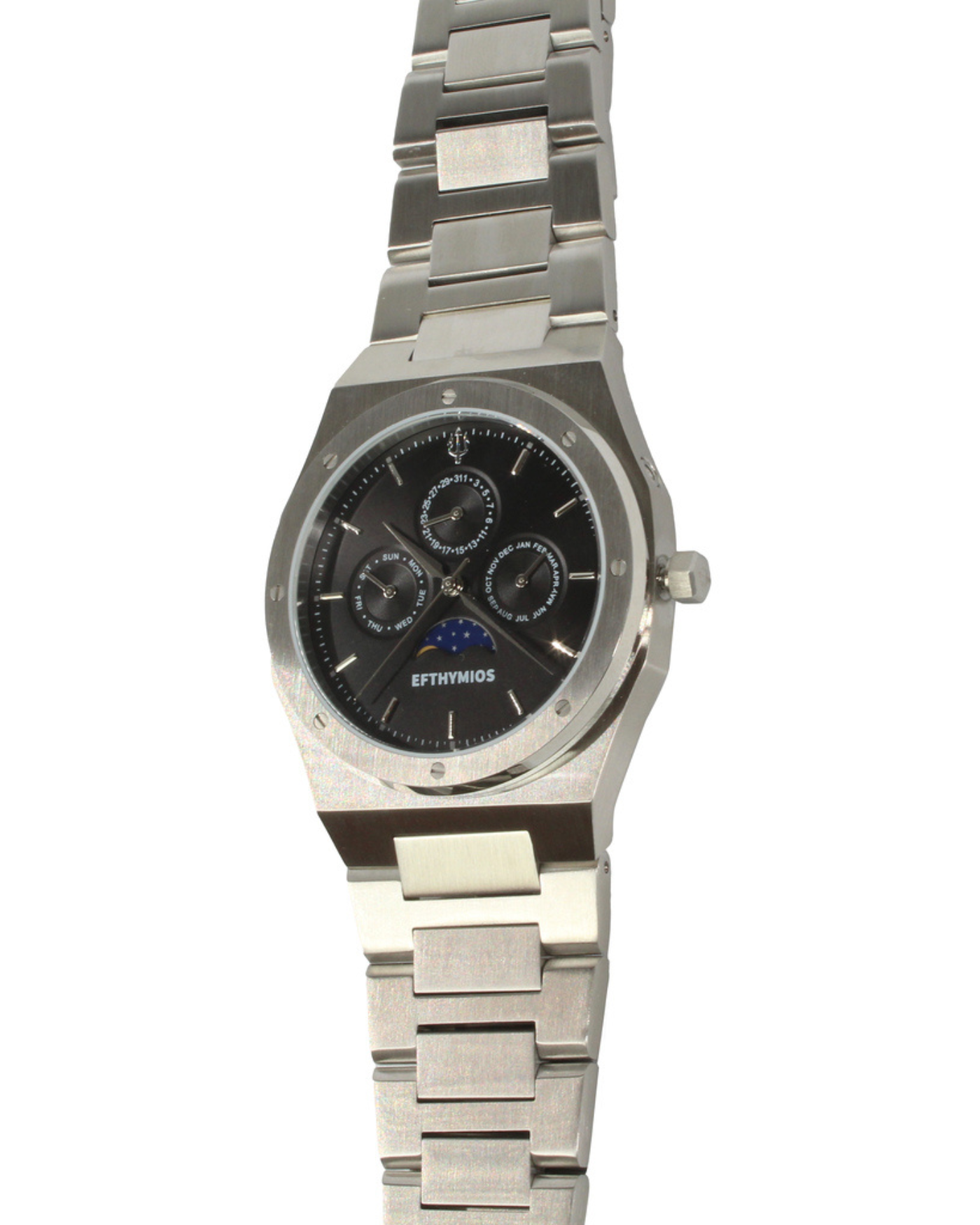 LUNAR CALENDAR SILVER/BLACK