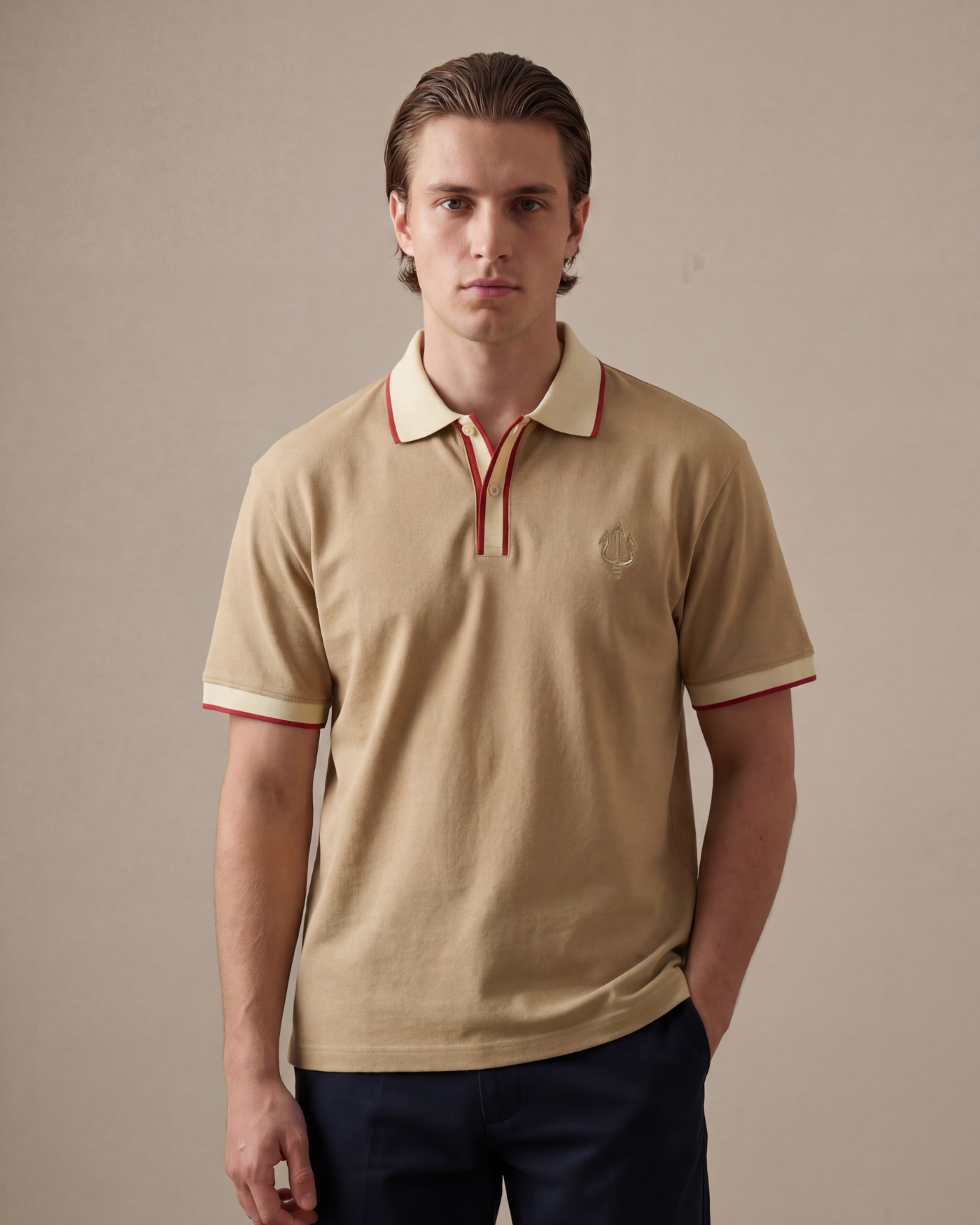 PARTHENON POLO - CAMEL