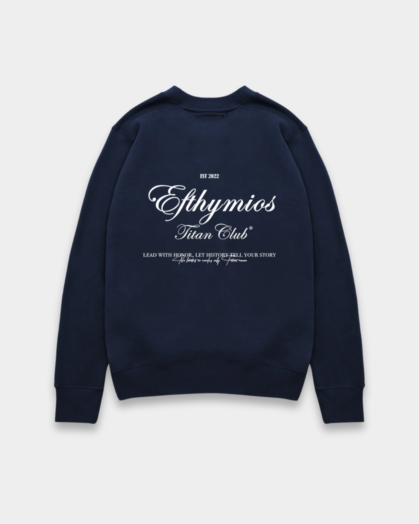 TITAN CLUB SWEATER - NAVY BLUE