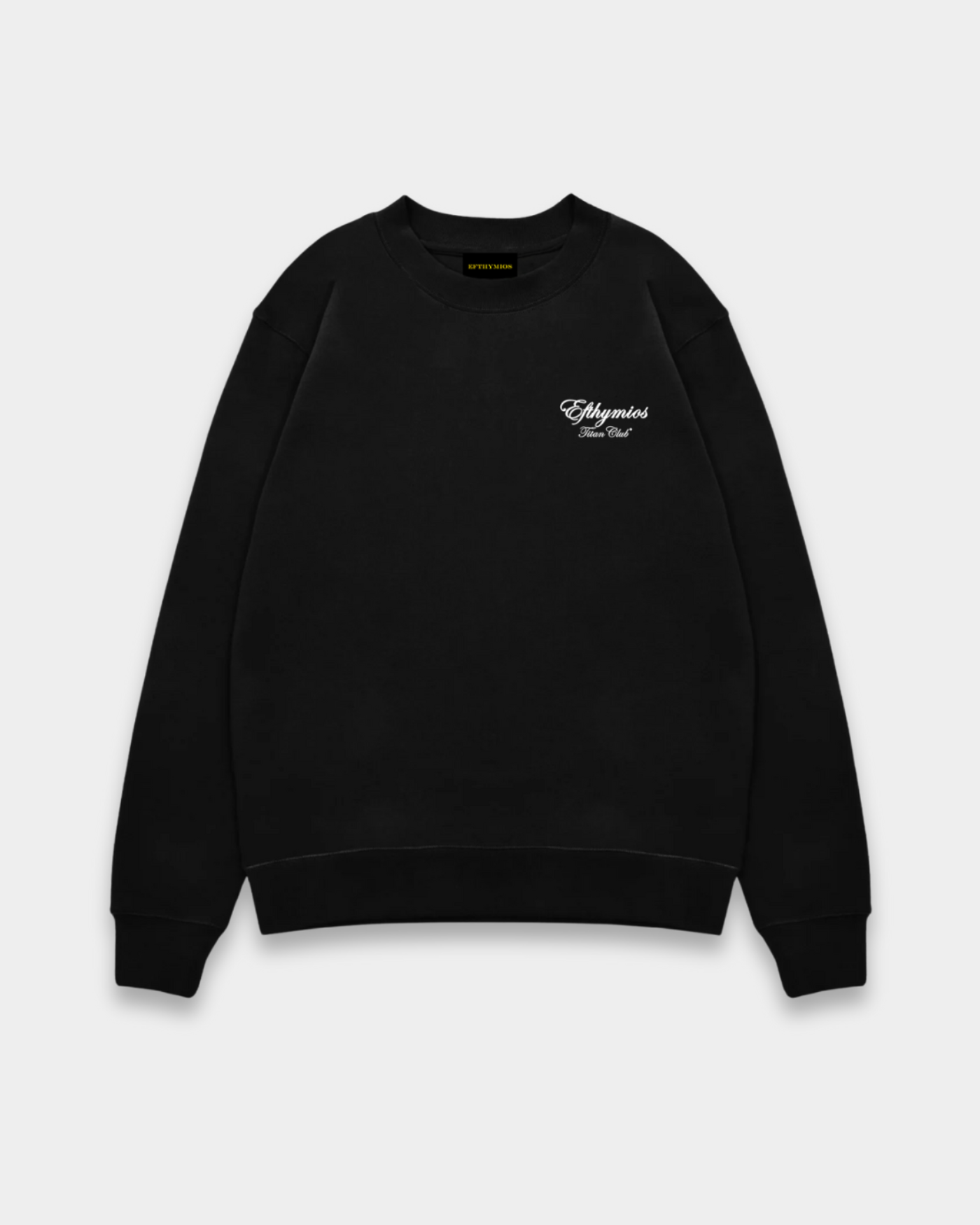 TITAN CLUB SWEATER - BLACK