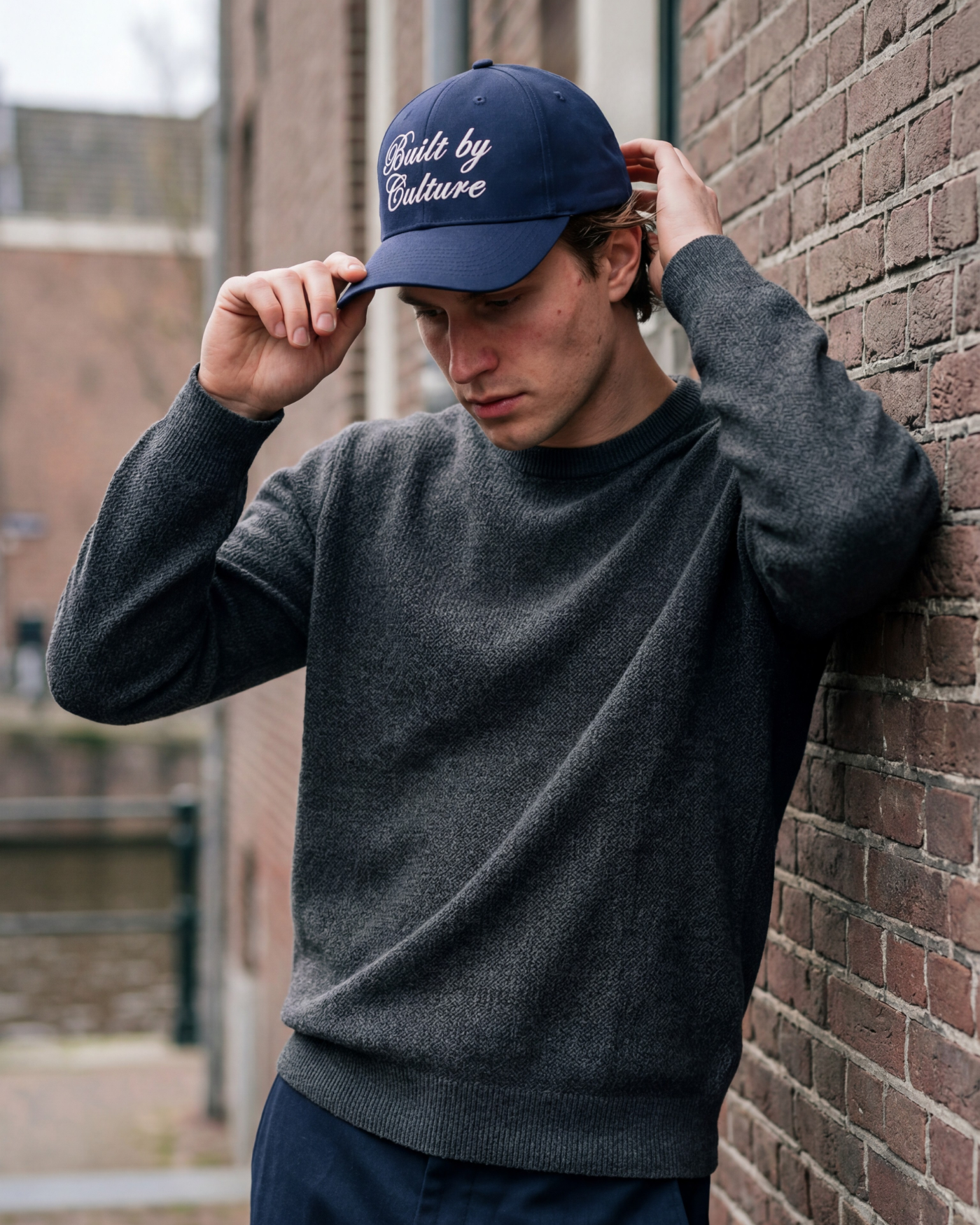 BUILT BY CULTURE CAP - NAVY BLUE