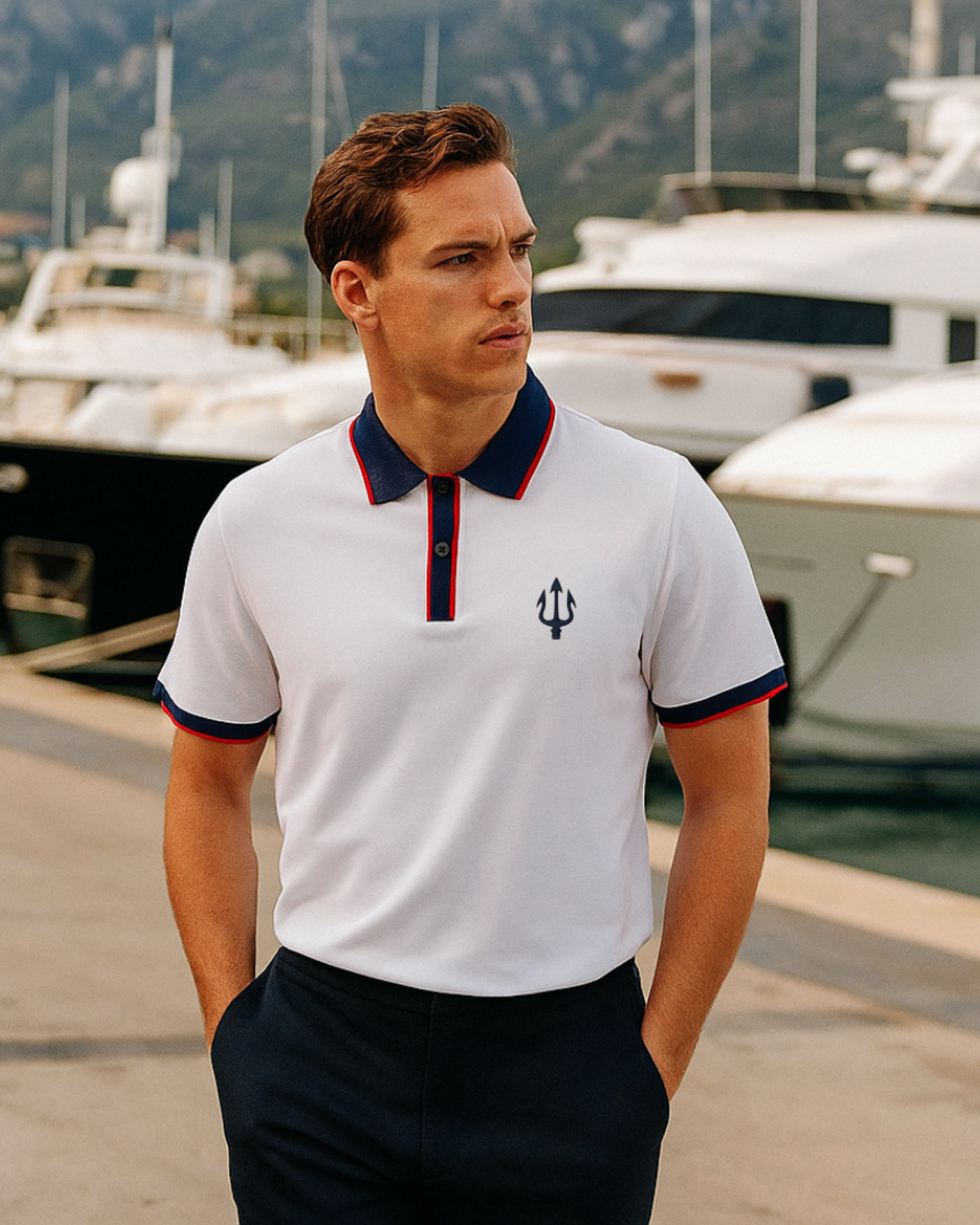 PARTHENON POLO - WHITE