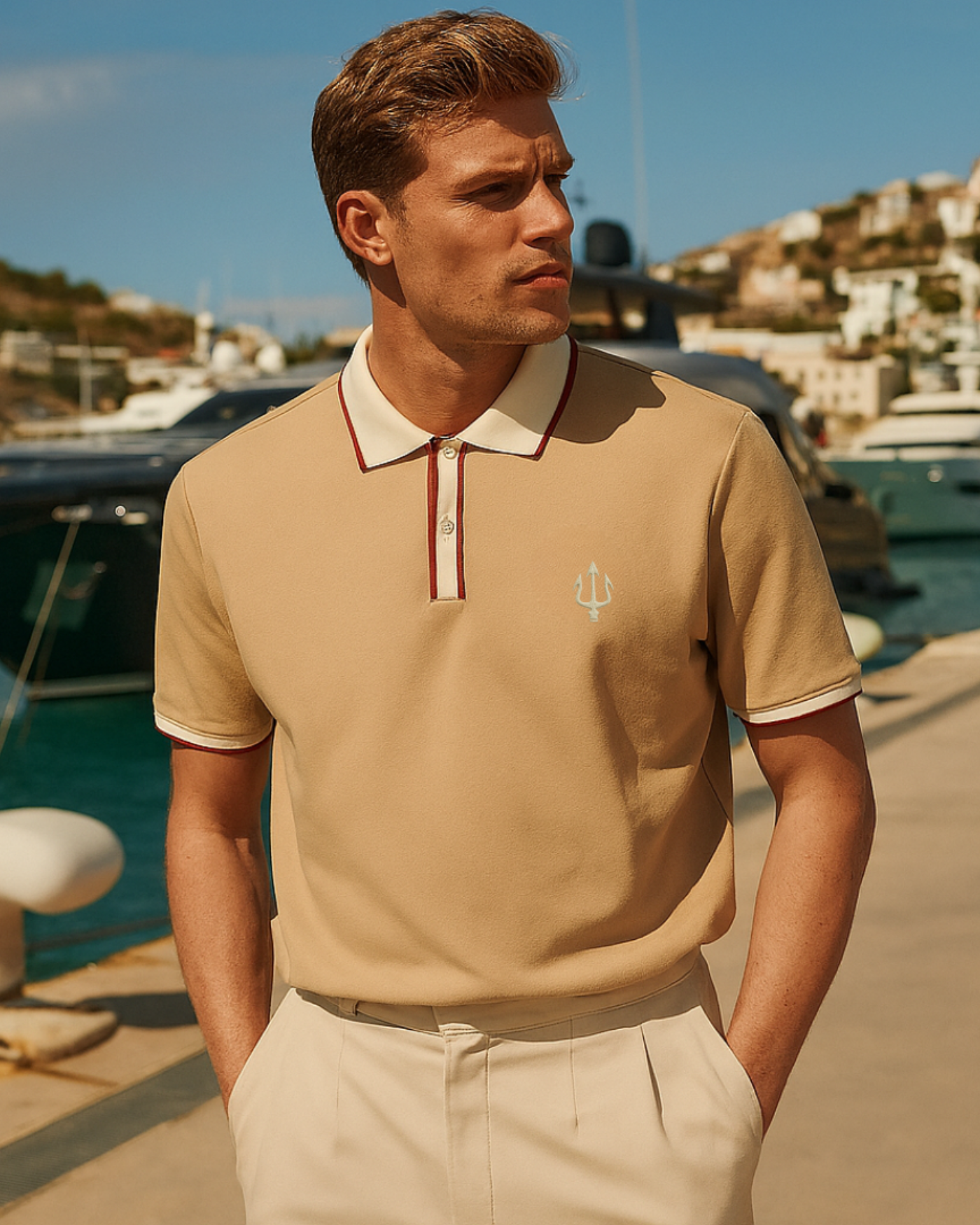 PARTHENON POLO - CAMEL