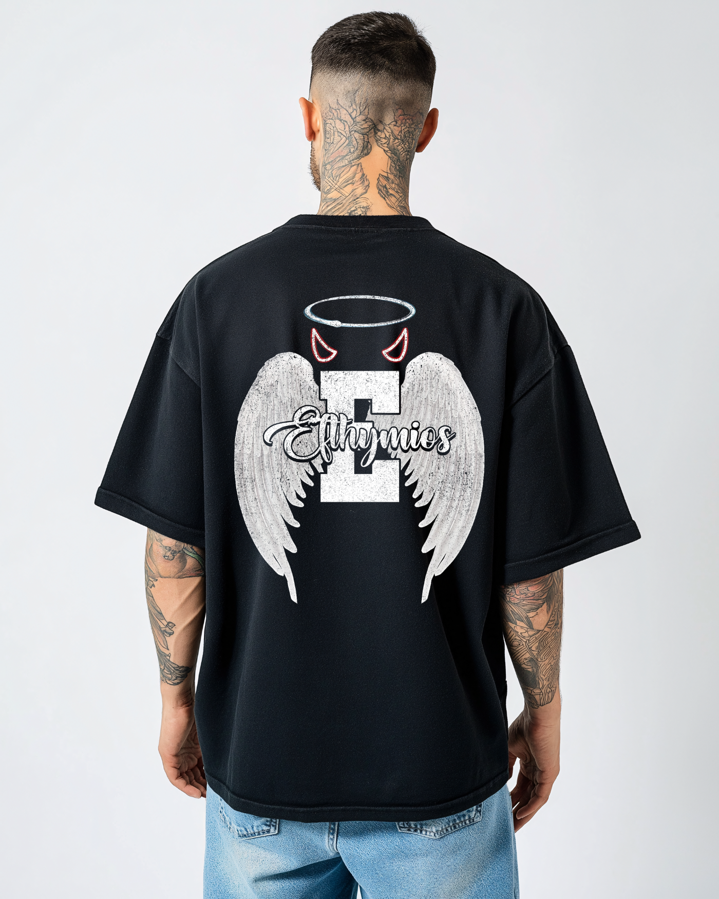 DIVINE SIN TEE - BLACK