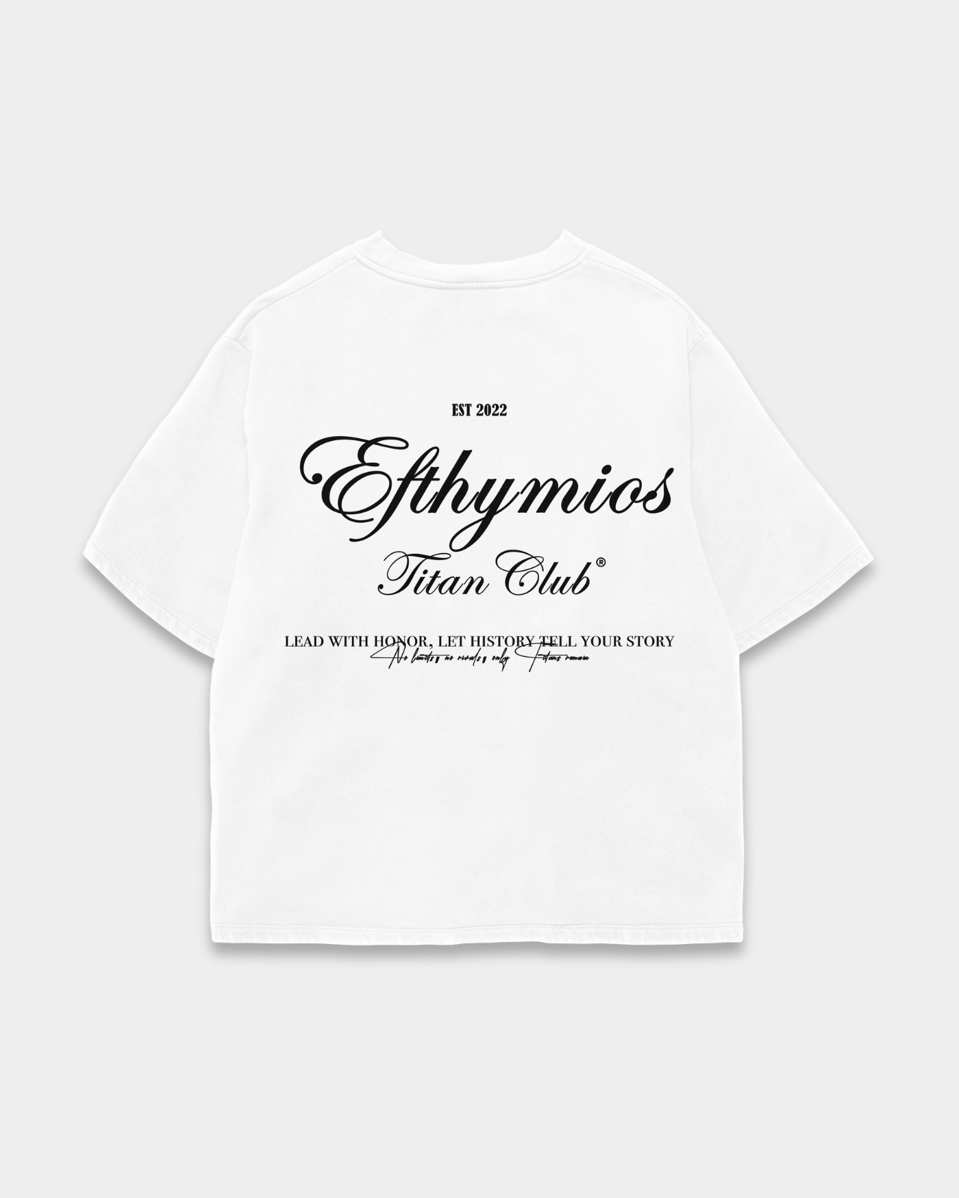 TITAN CLUB TEE - WHITE