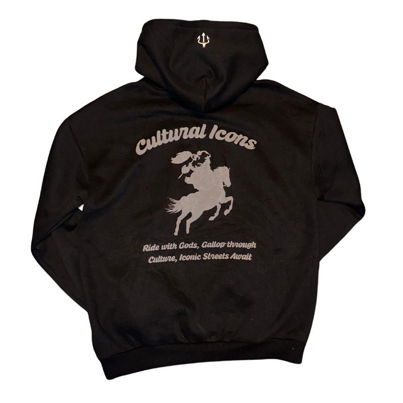 CULTURAL ICONS HOODIE - BLACK