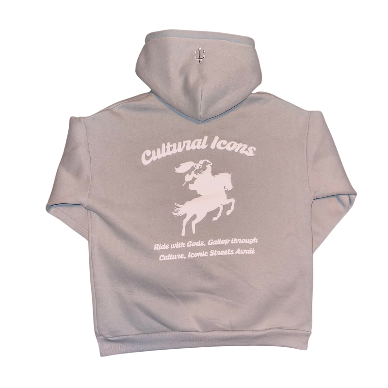 CULTURAL ICONS HOODIE - GREY