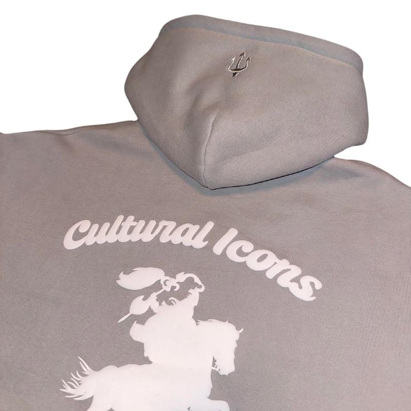 CULTURAL ICONS HOODIE - GREY