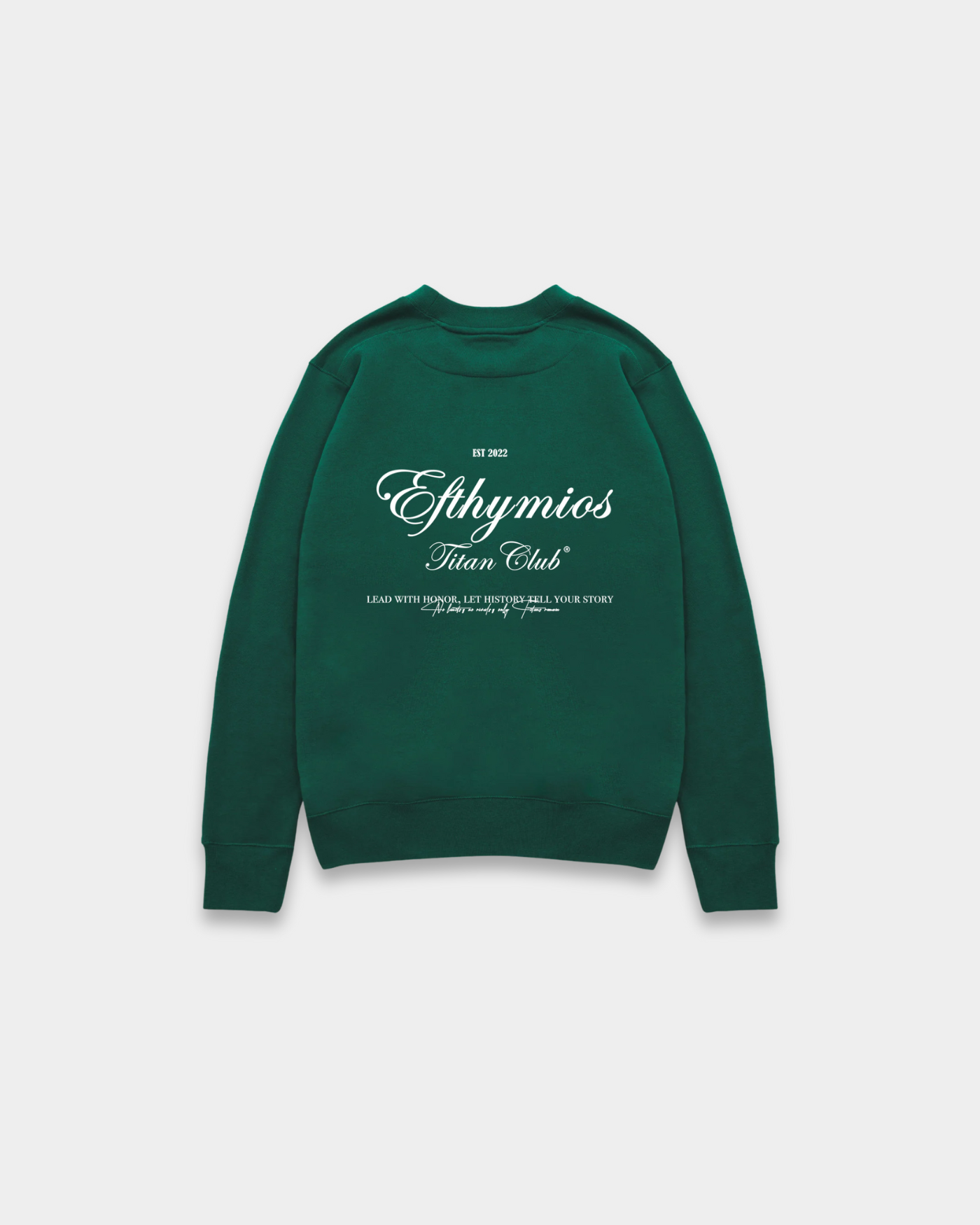 TITAN CLUB SWEATER - DARK GREEN