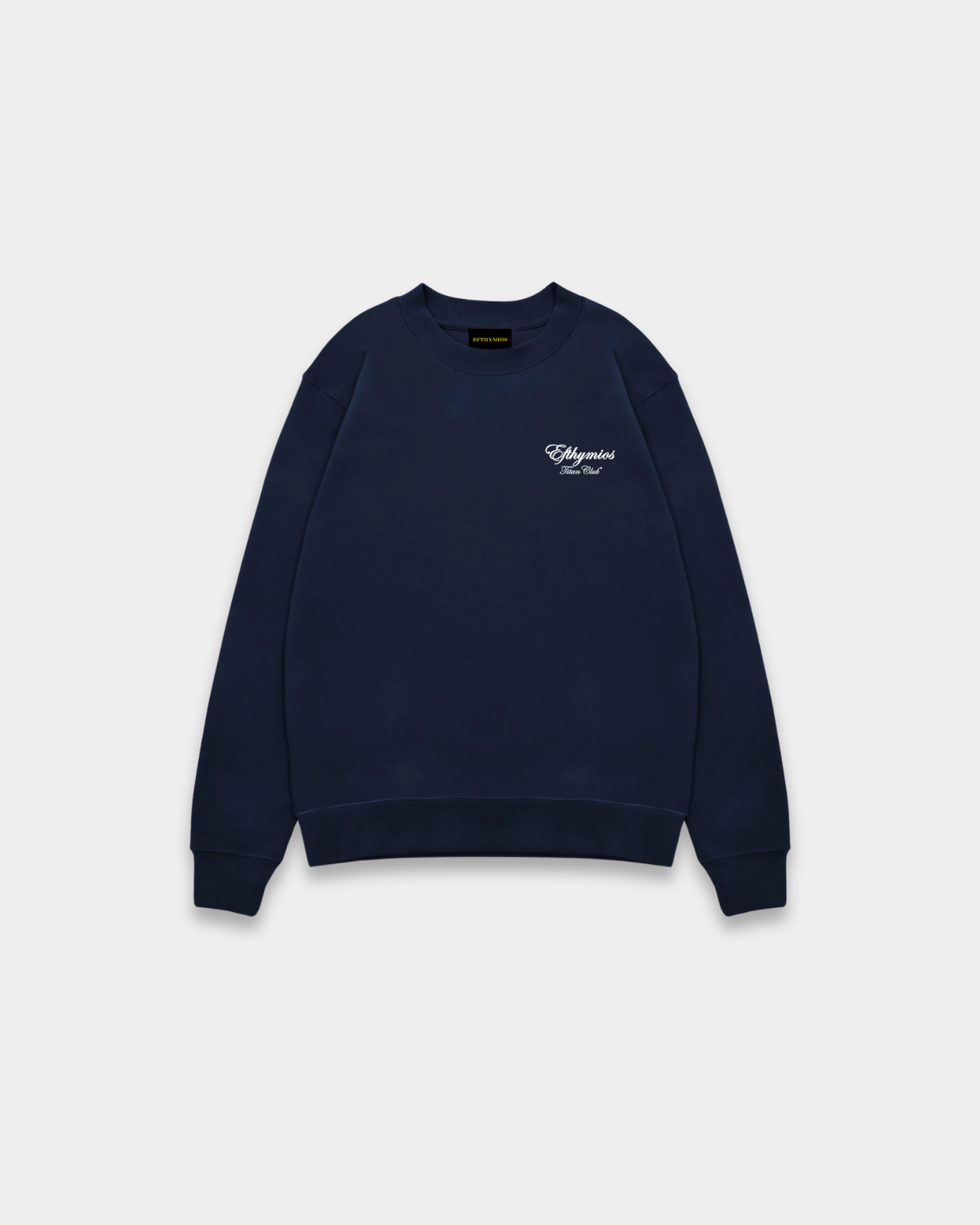 TITAN CLUB SWEATER - NAVY BLUE