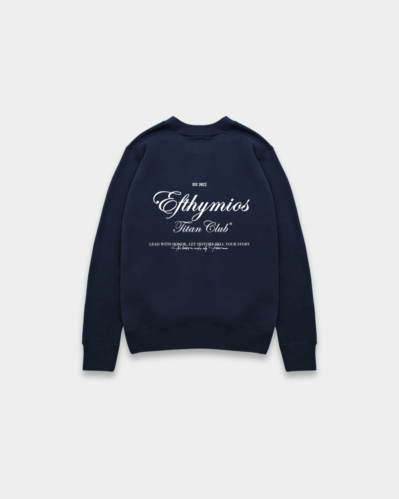 TITAN CLUB SWEATER - NAVY BLUE