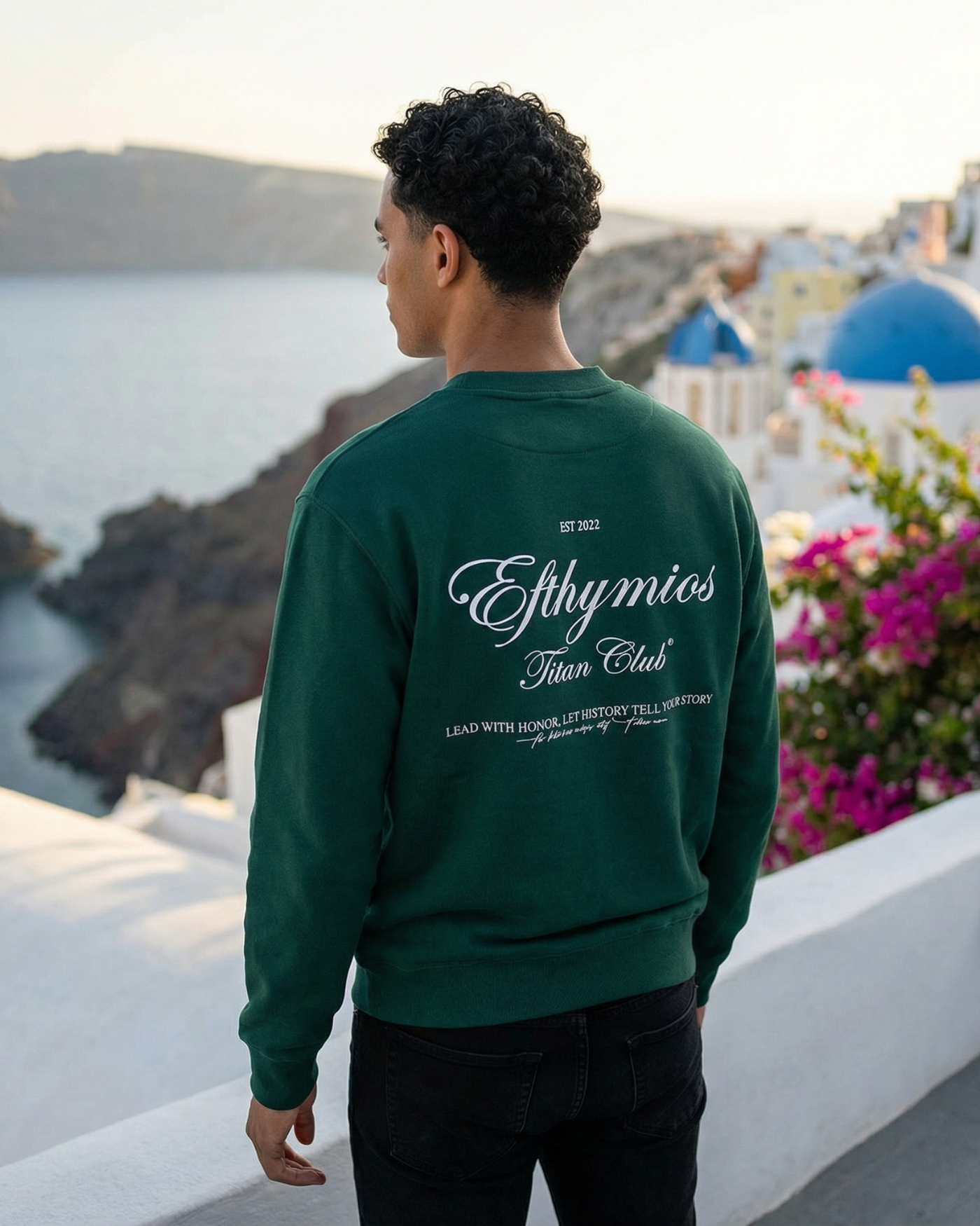 TITAN CLUB SWEATER - DARK GREEN