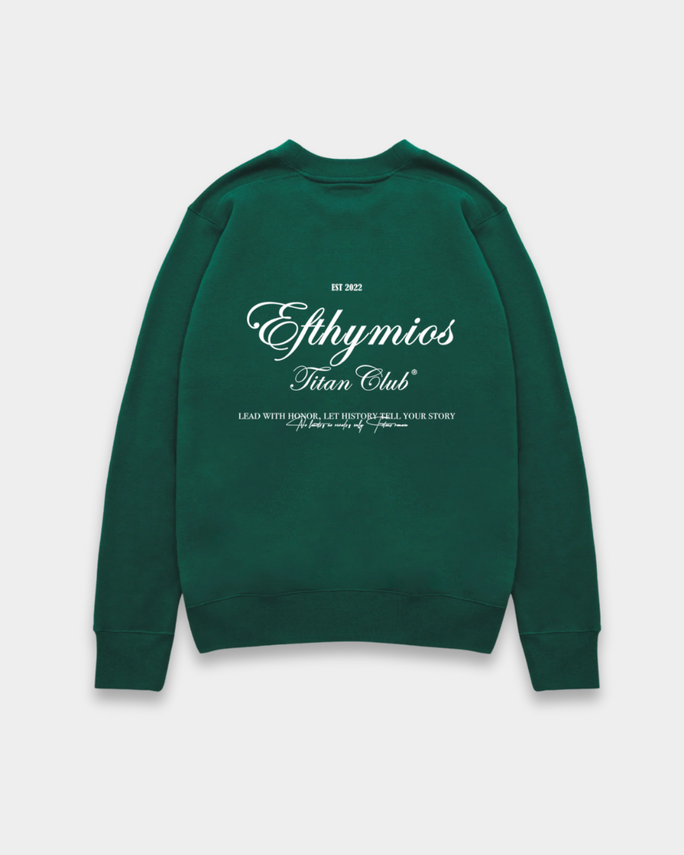 TITAN CLUB SWEATER - DARK GREEN