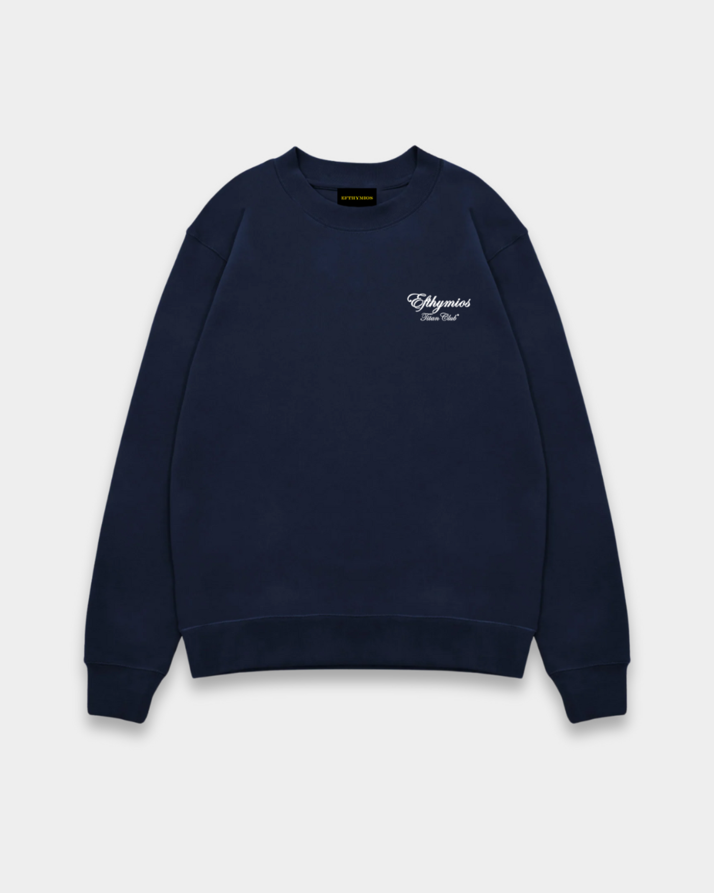 TITAN CLUB SWEATER - NAVY BLUE