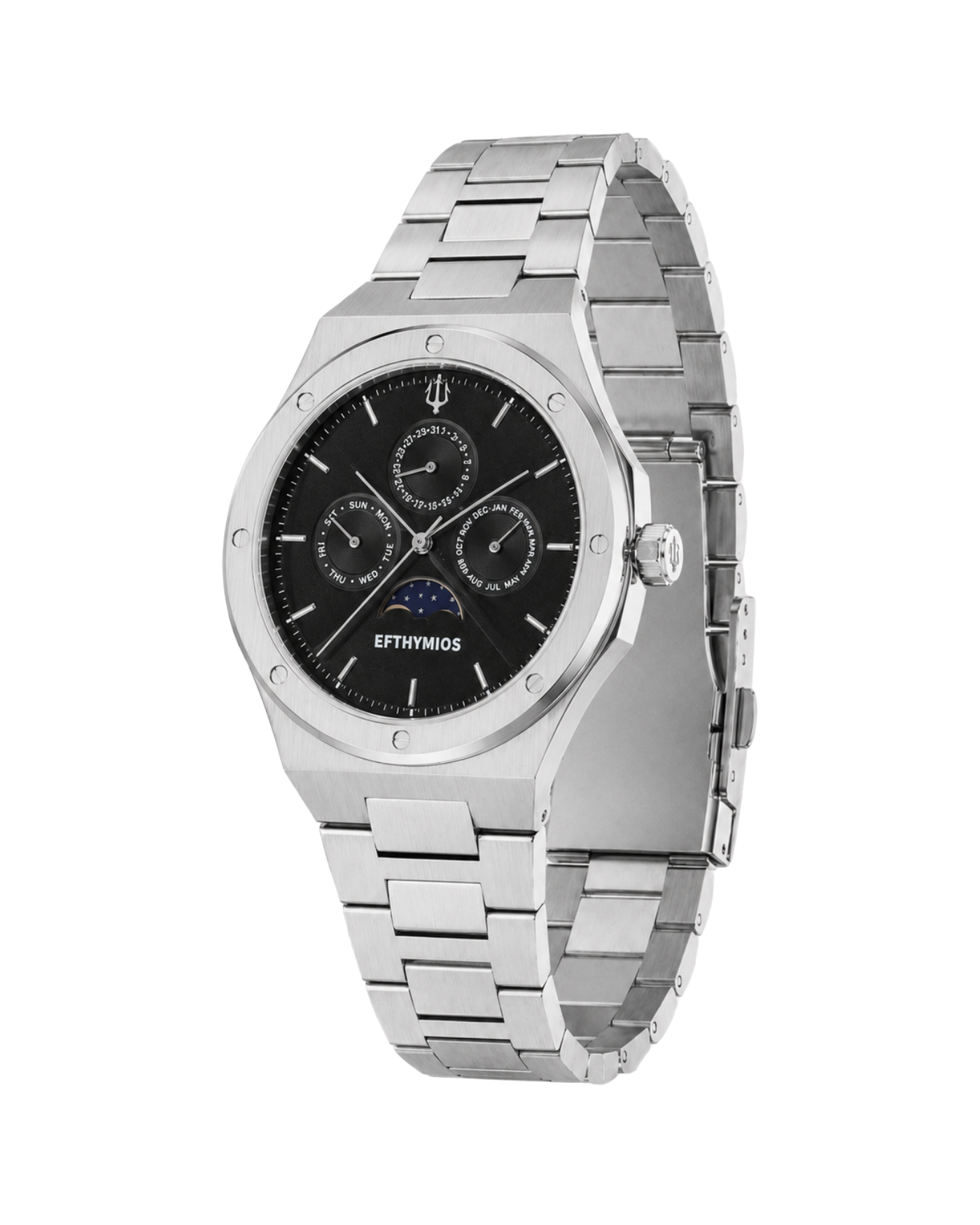 LUNAR CALENDAR SILVER/BLACK
