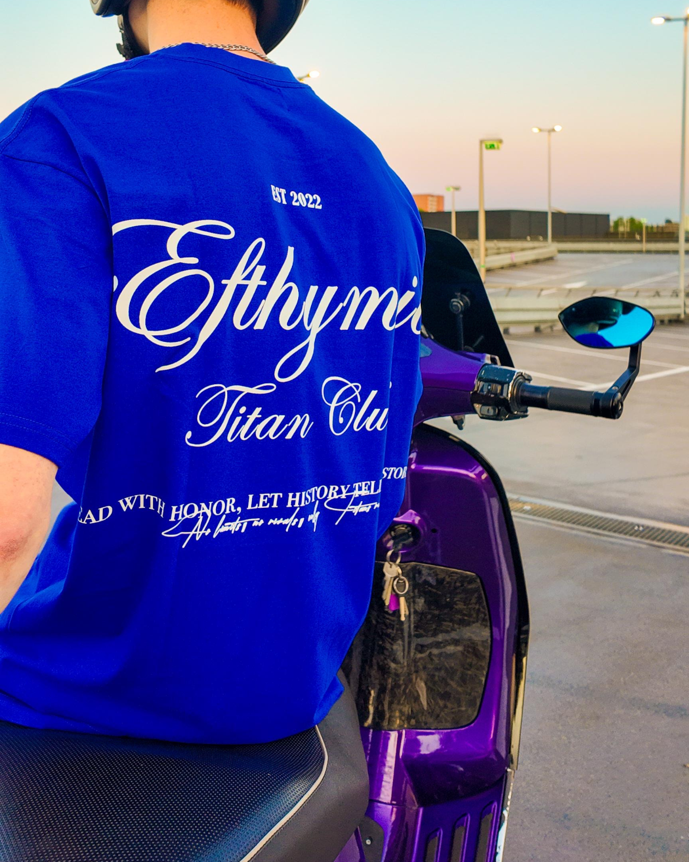 TITAN CLUB TEE - BLUE