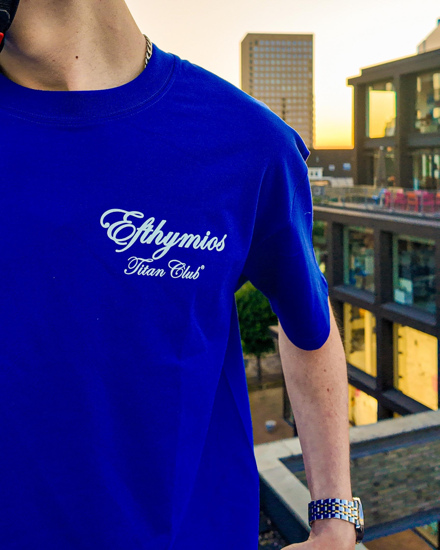 TITAN CLUB TEE - BLUE