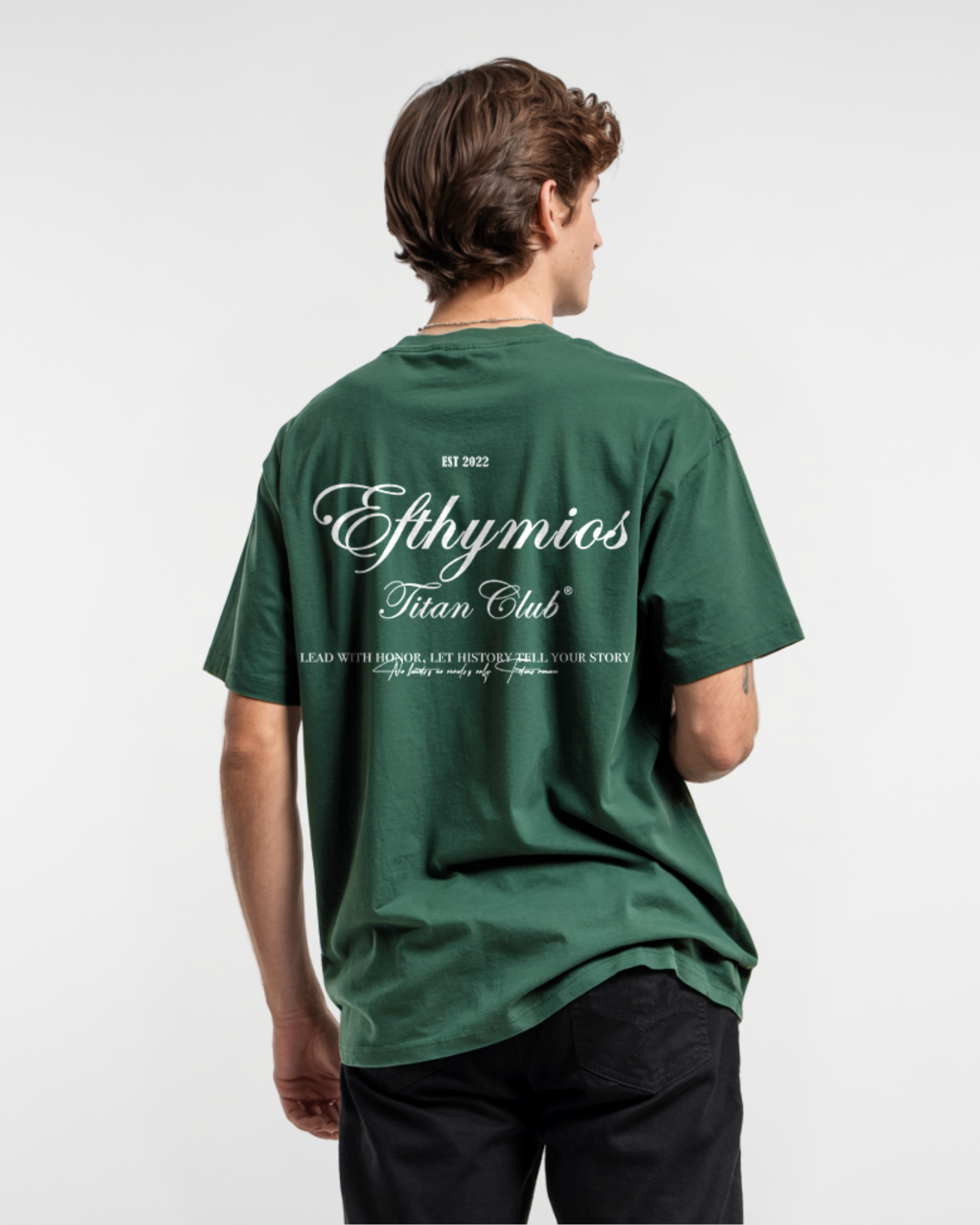TITAN CLUB TEE - DARK GREEN