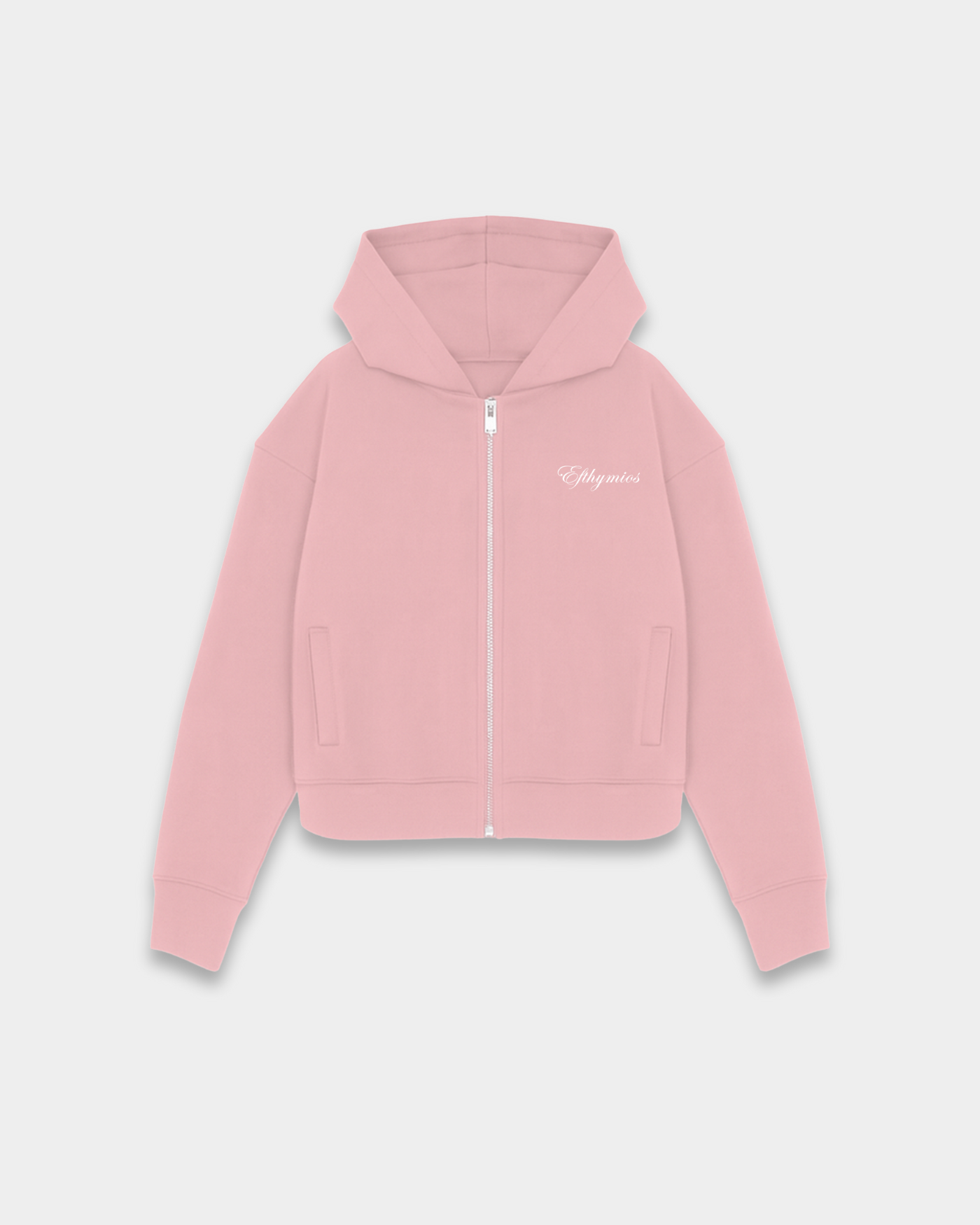 BORN FOR GLORY ZIP HOODIE - PINK