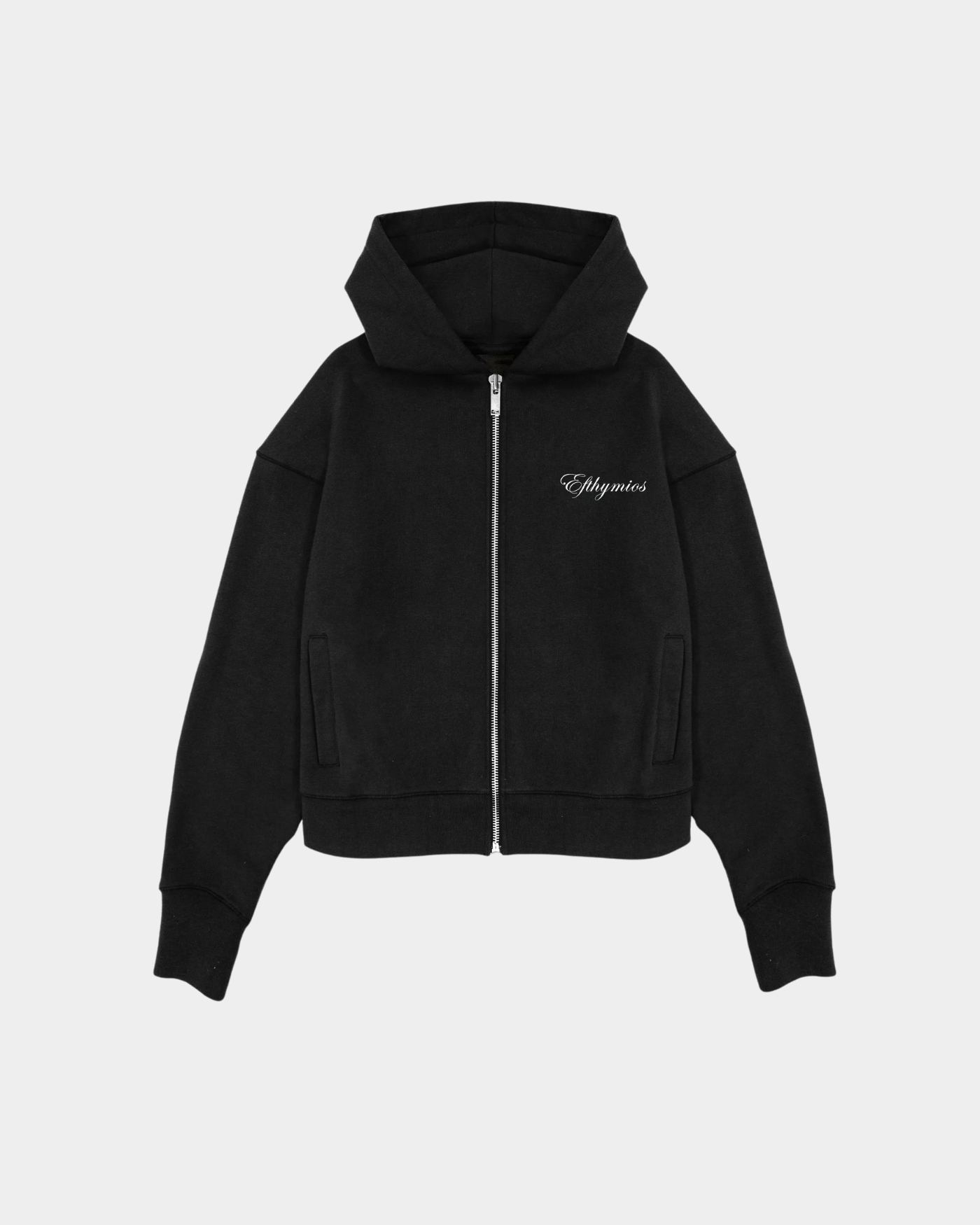 BORN FOR GLORY ZIP HOODIE - BLACK